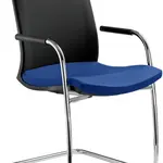LD SEATING Konferenční židle LYRA NET 204-Z-N4, kostra chrom
