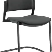 LD SEATING konferenční židle DREAM+104BL-Z-N1, kostra černá
