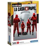 Clementoni - Puzzle 500 Netflix: Papírový dům