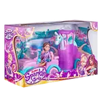 Sparkle Girlz - Panenka s jeepem a přívěsem s koněm