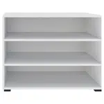 Hom`in REGÁL, bílá, 91/67/40 cm