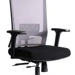 SEGO  	Ergonomická kancelářská židle TECTON šedo-černá – pro dlouhé sezení 8 h