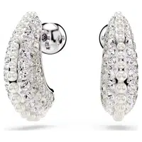Swarovski Visací náušnice s krystaly a křišťálovými perlami Sublima Tear Drop 5692107