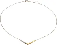 Boccia Titanium Titanový bicolor náhrdelník s ozdobou 08046-02