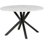 MID.YOU JÍDELNÍ STŮL, bílá, 118/118/76 cm