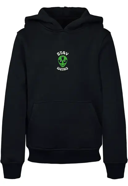 Children's sweatshirt Stay Weird Hoody black