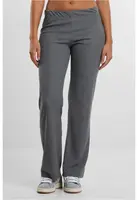 Women's ribbed trousers grey