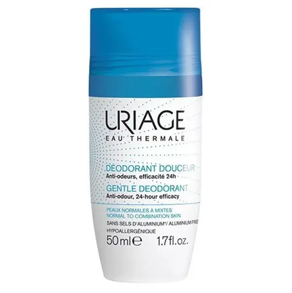 URIAGE Jemný guličkový dezodorant roll-on 50 ml