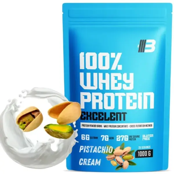 Excelent 100% Whey Proteín - pistáciový krém od BODY NUTRITION - 1000g