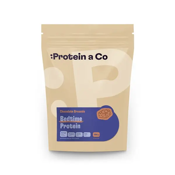 Protein a Co BEDTIME PROTEIN, 1kg Chocolate brownie