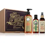 Captain Fawcett Booze & Baccy Shampoo & Hair Oil Gift Set darčeková sada pre mužov