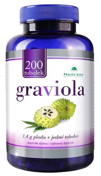 PHARMA ACTIV Graviola 200 tobolek