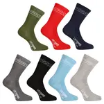 7PACK ponožky vysoké viacfarebné (PO38802-1) M