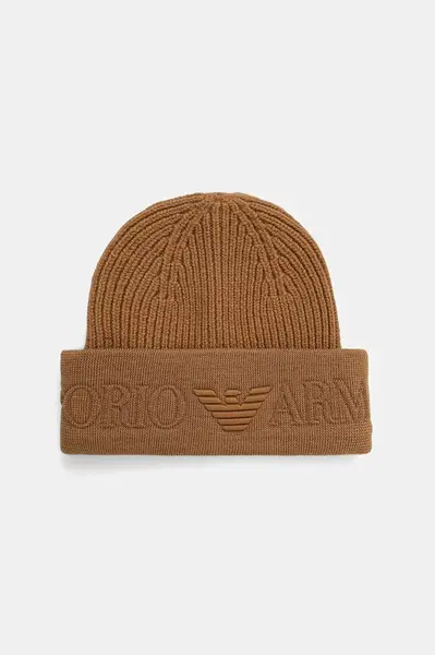 Vlněná čepice Emporio Armani