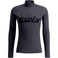Swix RACEX MERINO Pánské merino triko, tmavě šedá, velikost