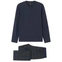 CELIO XMIPYMIX Pánské pyžamo, tmavě modrá, velikost