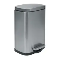 Spirella Spirella pedálový odpadkový kôš akira kartáčovaná nerez oceľ soft-close 12 l 10.21564