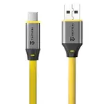 Kabel Tactical Fat Man 2.0 Cable USB-A/USB-C 1m, žlutá