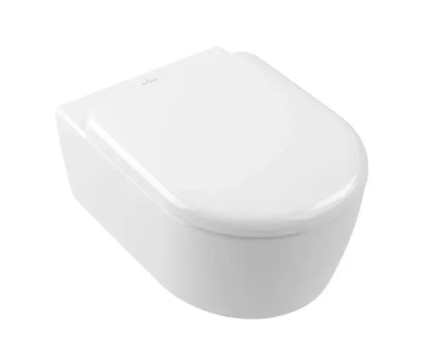 Villeroy & Boch Skyla - Závěsné WC se sedátkem SoftClosing, TwistFlush, DirectFlush, CeramicPlus, alpská bílá 5656CLR1