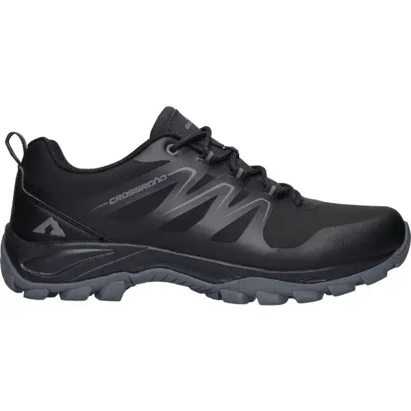 Crossroad DATLE M Pánská treková obuv, černá, velikost