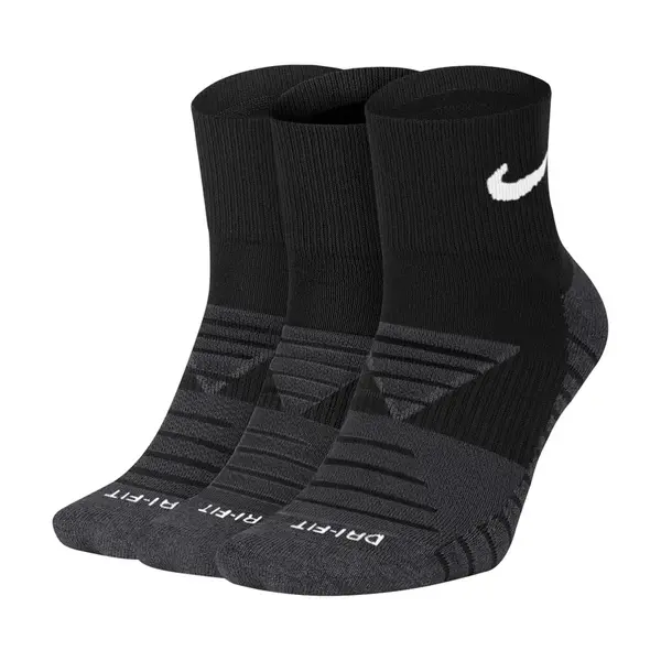 Nike Everyday Max Cushioned Training Ankle Socks (3 Pairs) L
