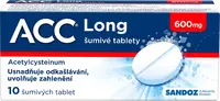 ACC ® LONG 600 mg 10 šumivých tablet