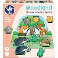 ORCHARD TOYS LESNÉ ZVIERATKÁ Hra pre batoľatá, mix, veľkosť