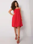 Šaty červené A Bella wjok0267. R46