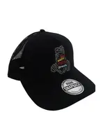 Meatfly kšiltovka Dakar Beduin Trucker Black | Černá | Velikost One Size