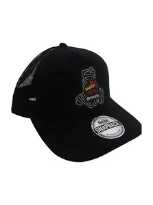 Meatfly kšiltovka Dakar Beduin Trucker Black | Černá | Velikost One Size