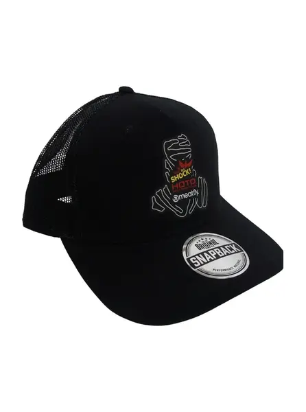 Meatfly kšiltovka Dakar Beduin Trucker Black | Černá | Velikost One Size