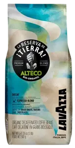 LAVAZZA La Reserva de ¡Tierra! Humeco Bio-organic Decaf (bez kofeinu) - zrnková 500 g
