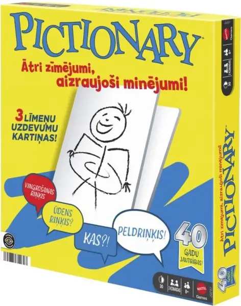 PICTIONARY CZ - Hot Wheels (JGF65)