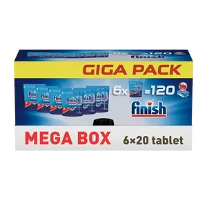 FINISH Power All in 1, Tablety do myčky nádobí 120 ks