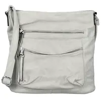 Dámská crossbody kabelka světle šedá - Firenze Ganna