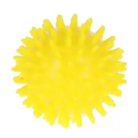 Masážní ježek, žlutý 7 cm