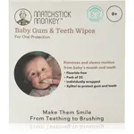 Matchstick Monkey Baby Gum & Teeth Wipes 0 m+ čisticí ubrousky na zuby, jazyk a dásně 1 ks