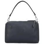 Dámská kožená kabelka na rameno tmavě modrá - Delami Vera Pelle Sussan