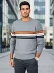 Pánsky pruhovaný sveter