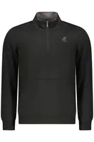 Pánská černá mikina na zip