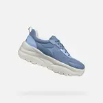 Light blue women's sneakers Geox Xtors - Women's