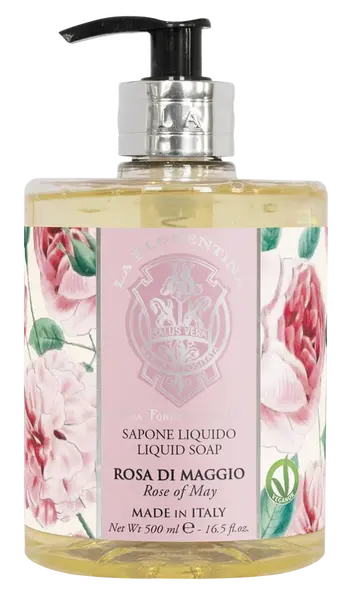 LA FLORENTINA Tekuté mydlo Rosa di Maggio 500 ml