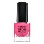 Dermacol Neon Mania Nail Polish lak na nechty 1 Pink Chic 5 ml