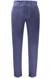 Modré chino nohavice