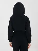 Čierny dámsky teplákový komplet