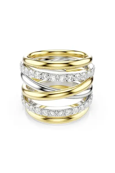 Prstýnek Swarovski HYPERBOLA 3-pack