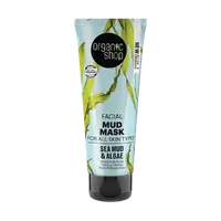 ORGANIC SHOP Bahenní maska pro všechny typy pleti Mořské bahno a řasy 75 ml