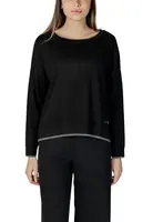 Černý svetr Liu Jo s kulatým výstřihem