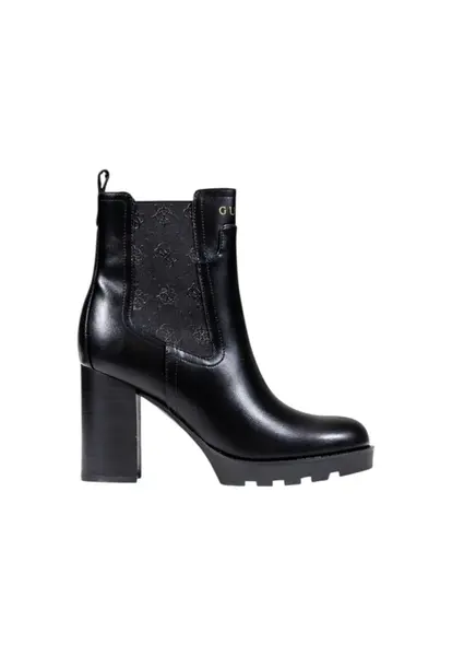 Guess kotníkové boty na podpatku