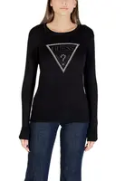 Černý svetr Guess s logem